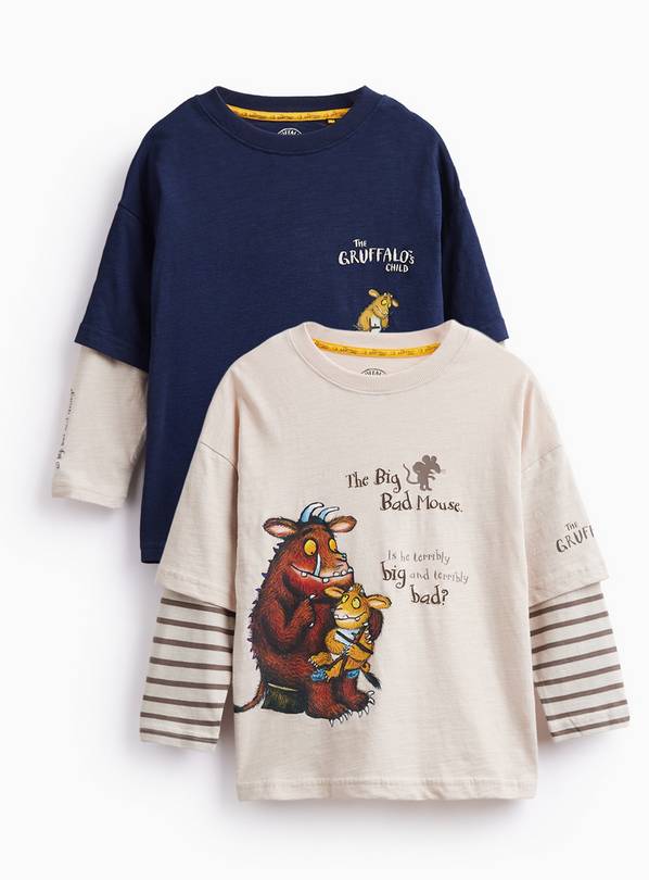 The Gruffalo Big Bad Mouse Sweatshirts 2-Pack 4-5 years